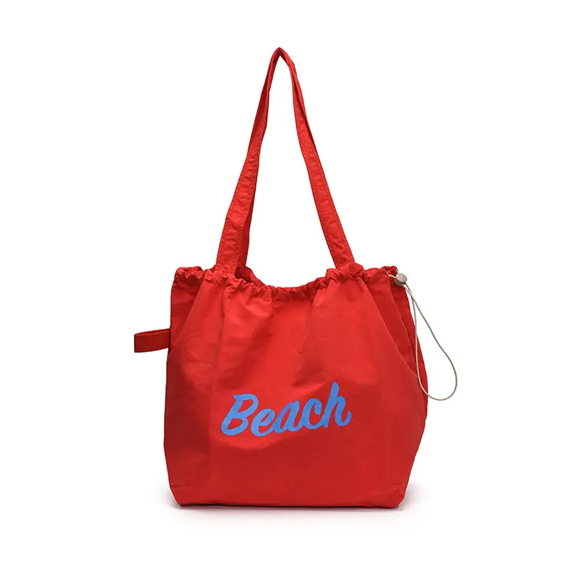 Blue Printed Korean Style Tote Bag Large Capacity Travel All-match - Image 9