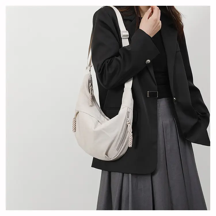 Korean Style Crossbody Bag with Ear Zipper & Large Capacity — feature 14