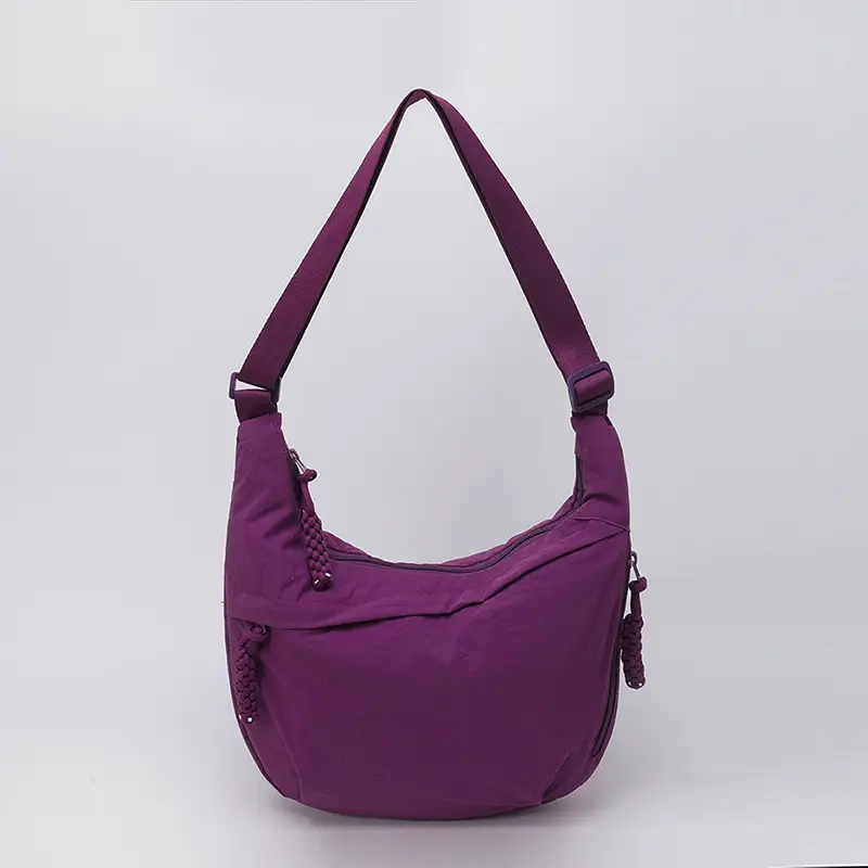 Korean Style Crossbody Bag with Ear Zipper & Large Capacity