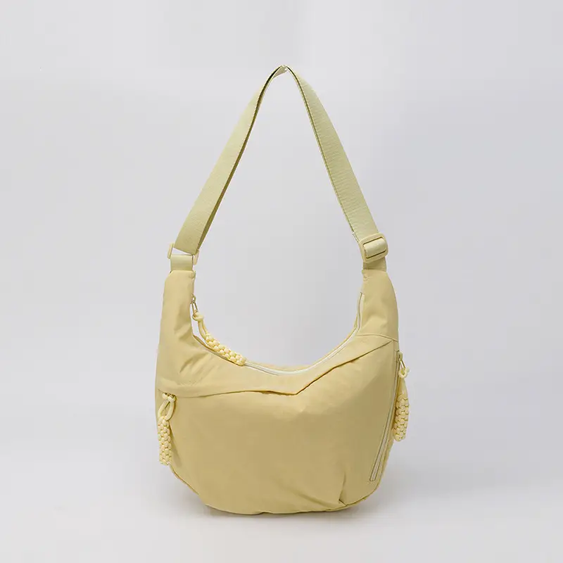 Korean Style Crossbody Bag with Ear Zipper & Large Capacity
