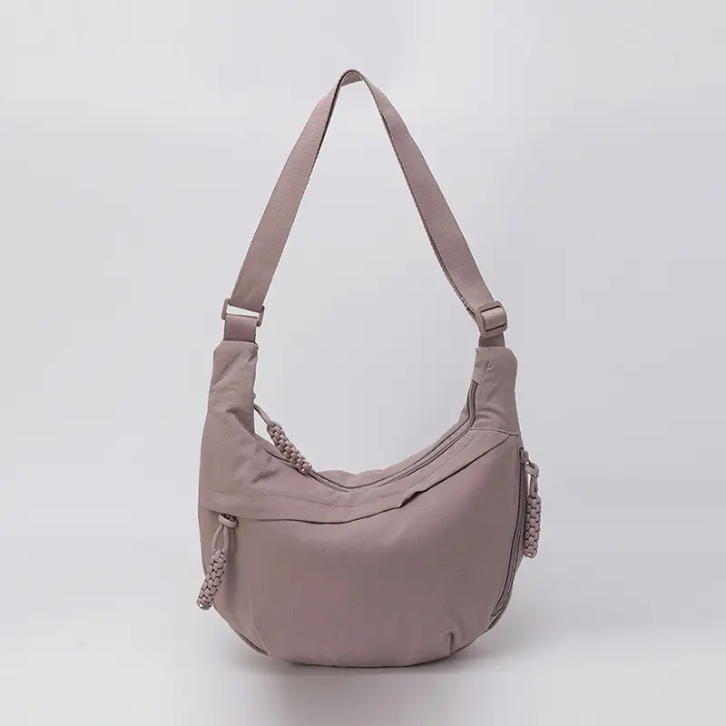 Korean Style Crossbody Bag with Ear Zipper & Large Capacity