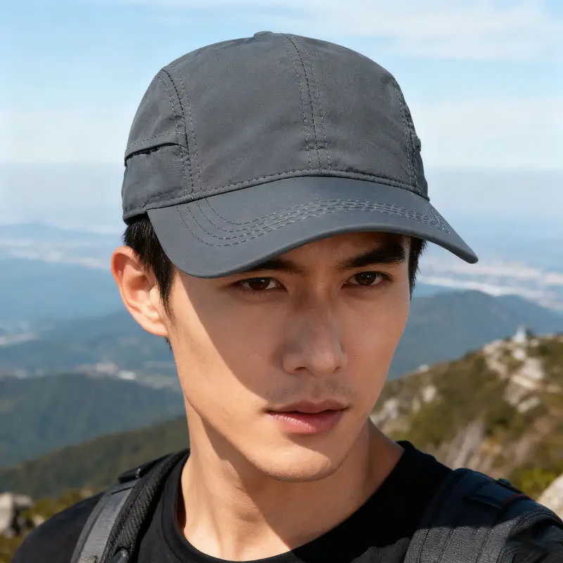 Men's Quick-Drying Baseball Cap Black Green Brown