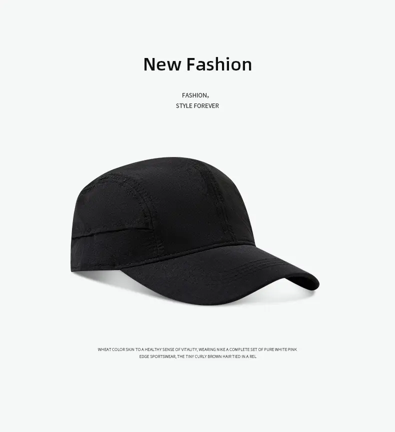 Men's Quick-Drying Baseball Cap Black Green Brown — feature 11