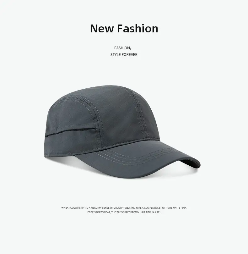 Men's Quick-Drying Baseball Cap Black Green Brown — feature 15