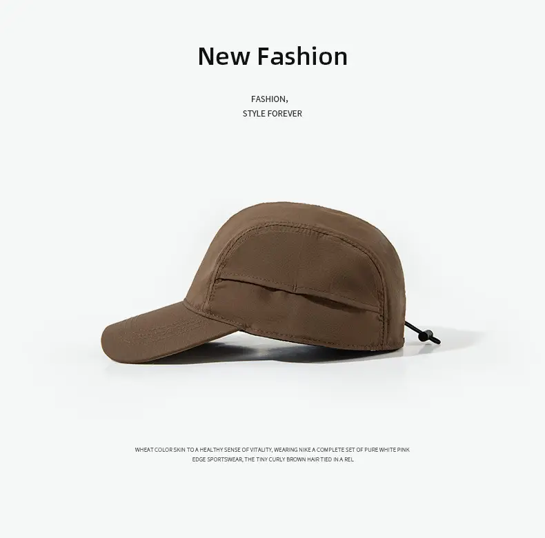 Men's Quick-Drying Baseball Cap Black Green Brown — feature 5