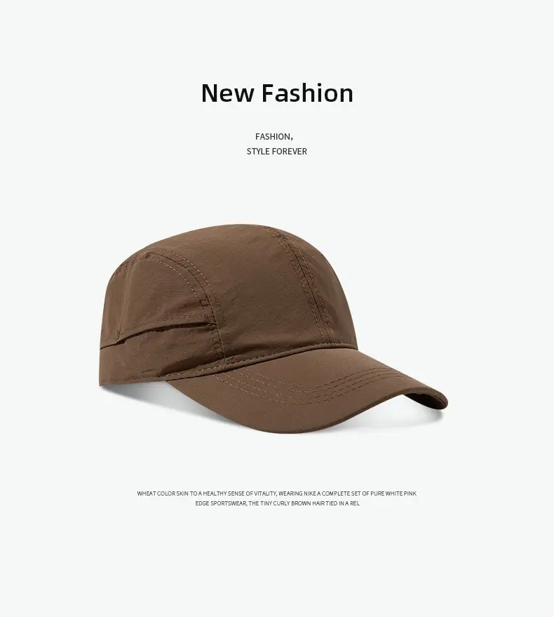 Men's Quick-Drying Baseball Cap Black Green Brown — feature 9