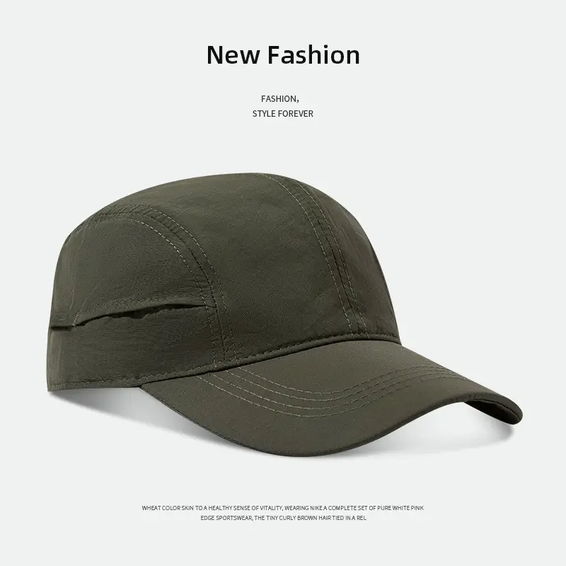 Men's Quick-Drying Baseball Cap Black Green Brown