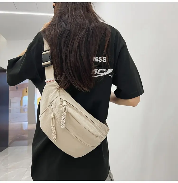 Men Yellow Backpack & Black Waist Bag Set — feature 23