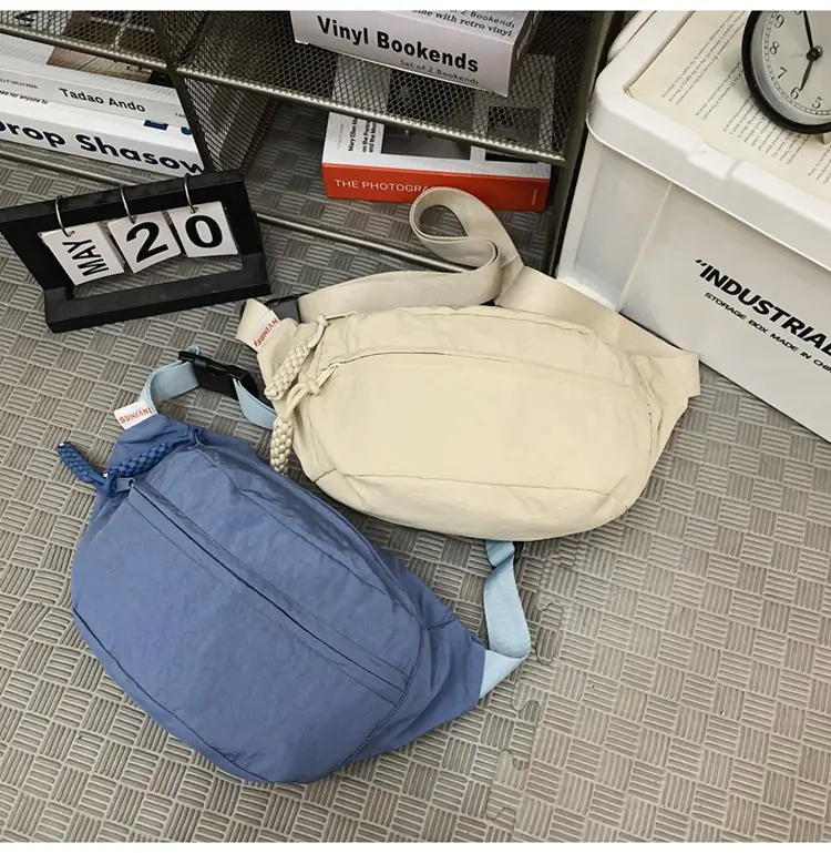 Men Yellow Backpack & Black Waist Bag Set — feature 34