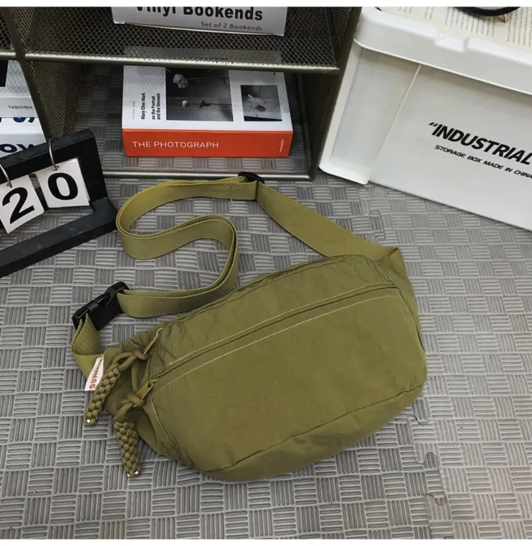 Men Yellow Backpack & Black Waist Bag Set — feature 37