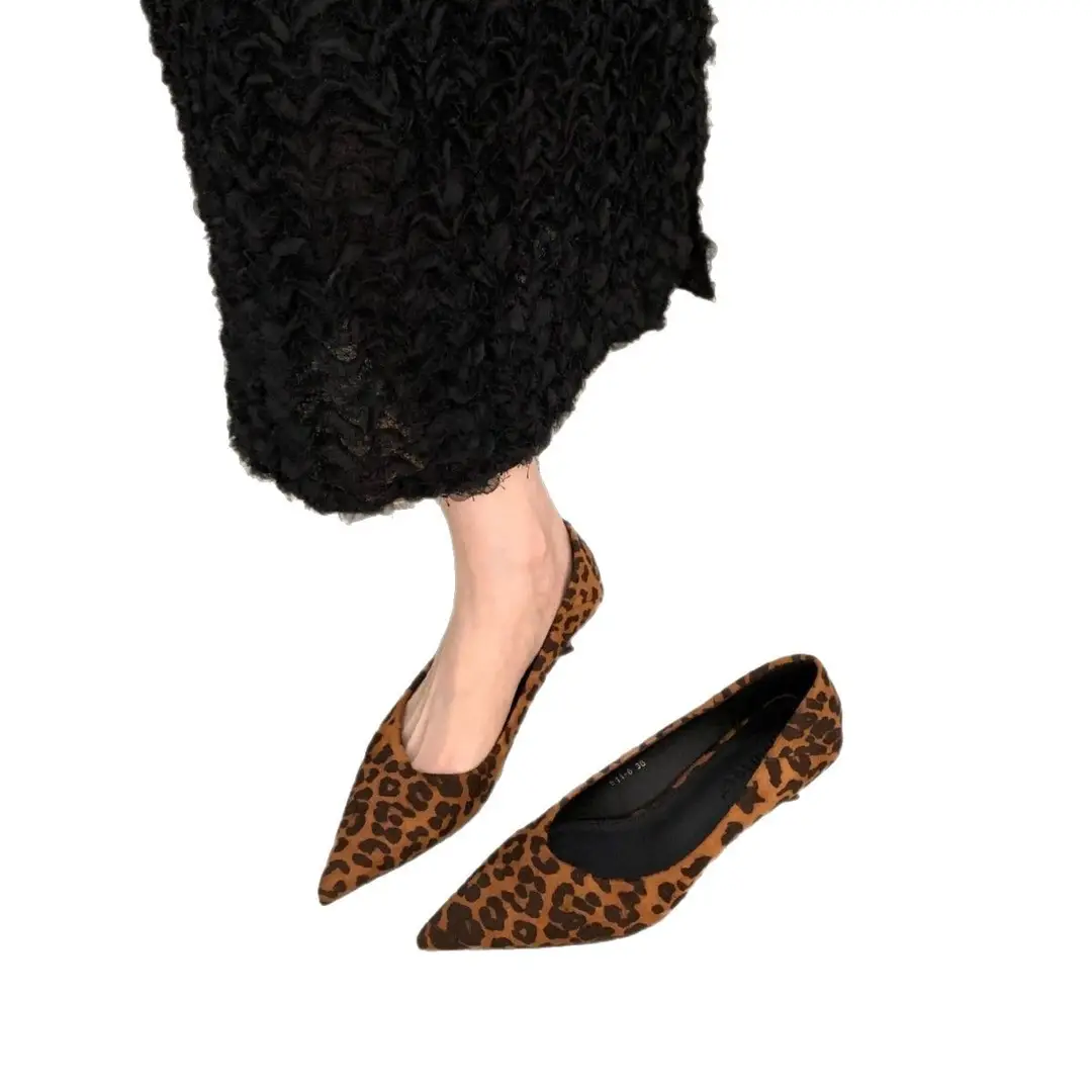 Elegant Shallow-Mouthed Stiletto Work Shoes for Women, French-Style Kitten Heel Pointed-Toe Single Shoes, Women's 2026 Autumn New High-Heeled Shoes - Image 9