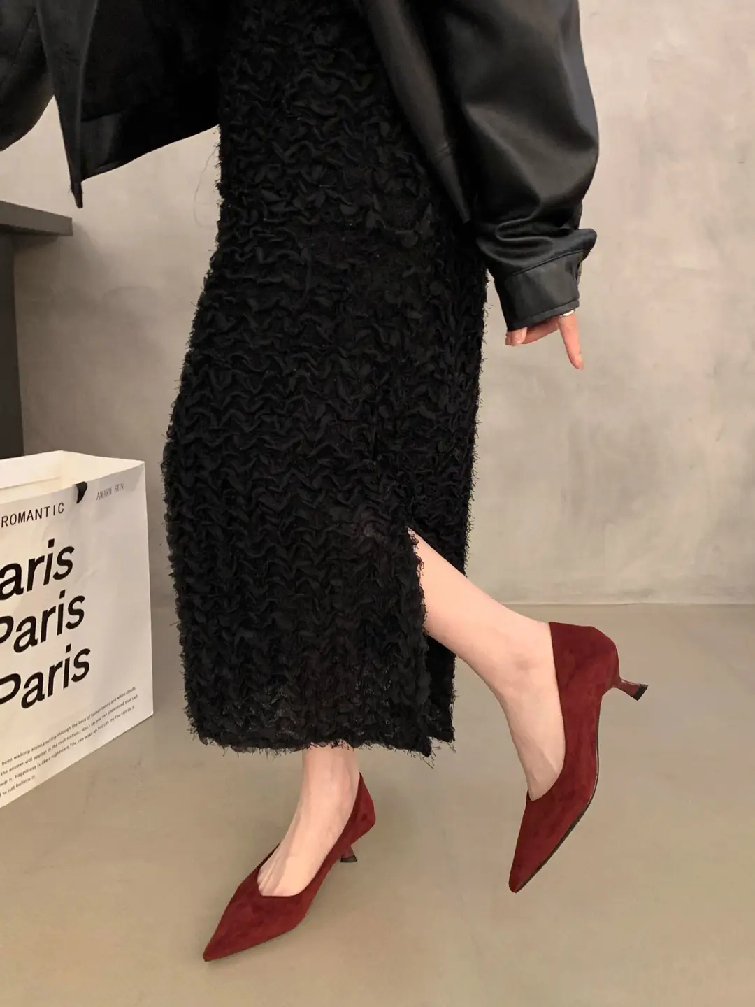 Elegant Shallow-Mouthed Stiletto Work Shoes for Women, French-Style Kitten Heel Pointed-Toe Single Shoes, Women's 2026 Autumn New High-Heeled Shoes — feature 10