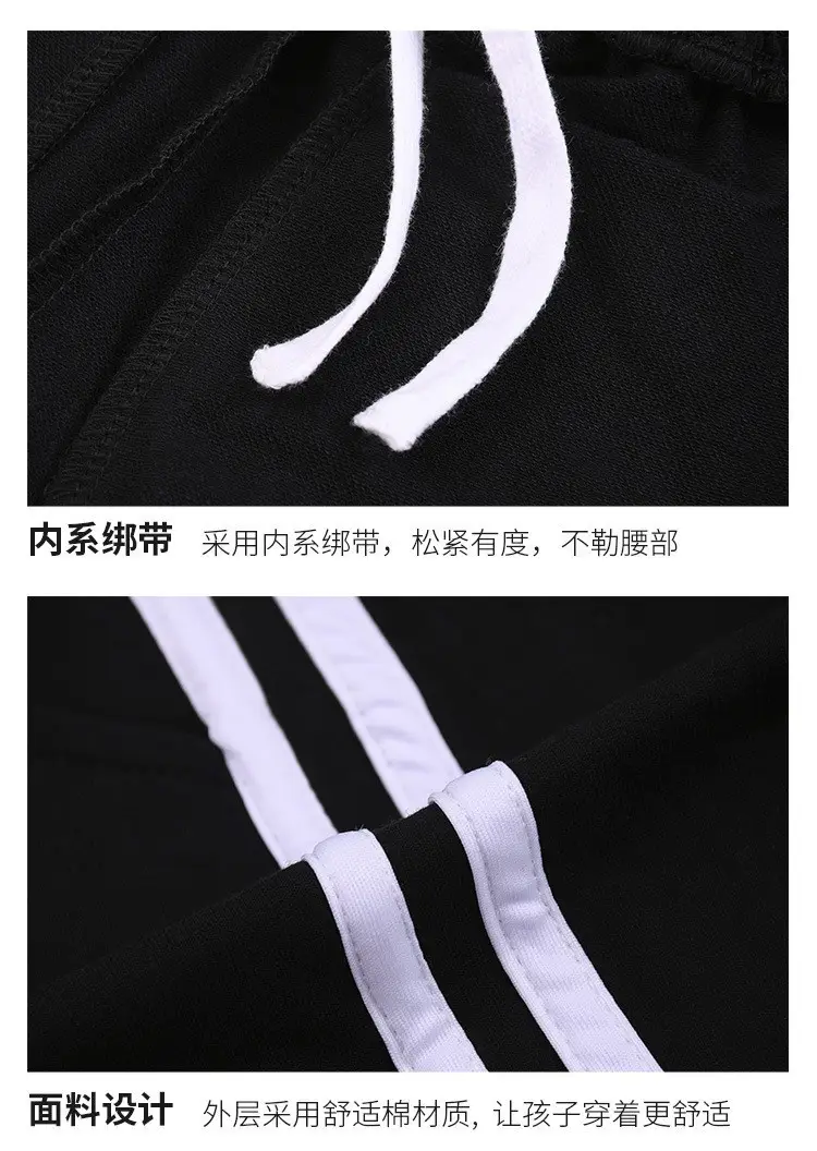 Navy Blue Cotton Boys Shorts for School Use — feature 14
