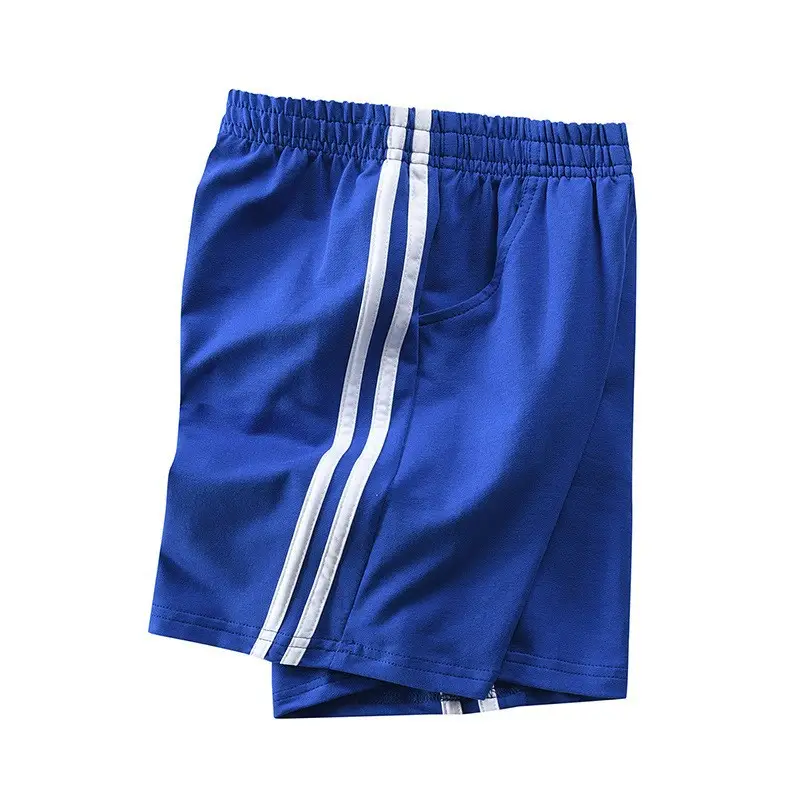 Navy Blue Cotton Boys Shorts for School Use - Image 11