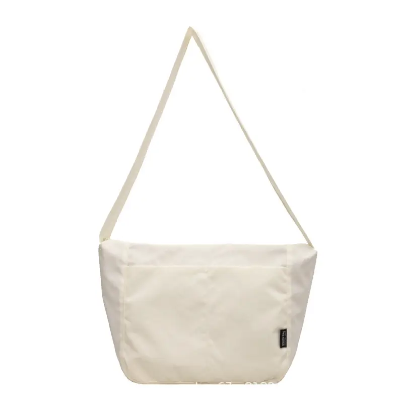Women's Waterproof Crossbody Bag Tan High-End Japanese Nylon - Image 2