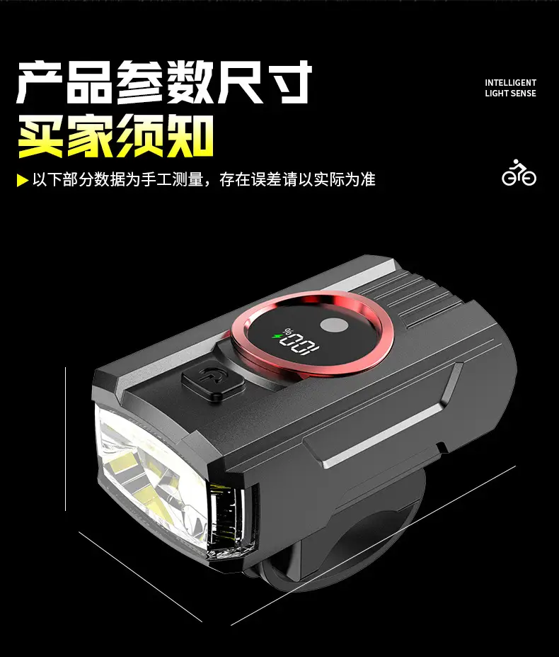 Rechargeable Waterproof Bicycle Headlight 1000Lm β feature 16