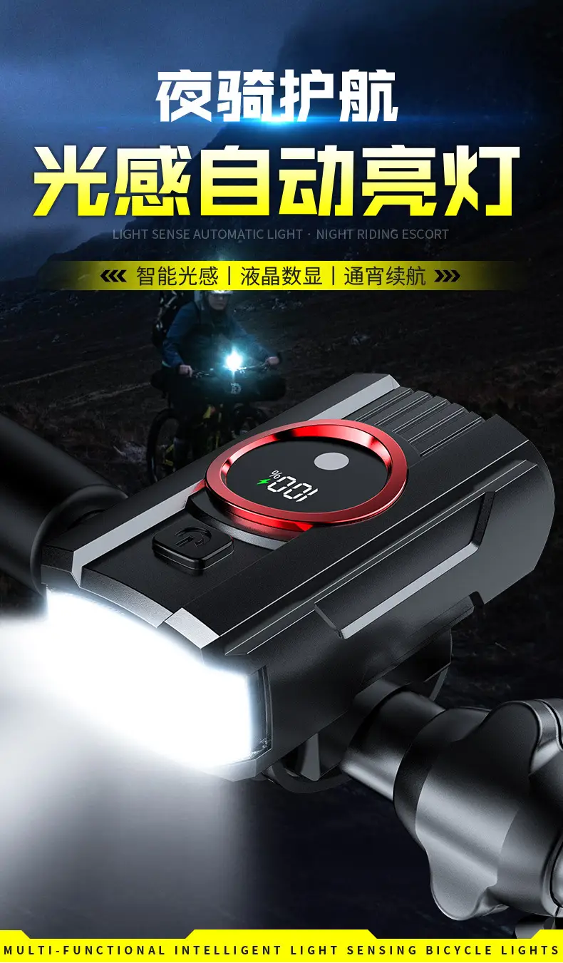 Rechargeable Waterproof Bicycle Headlight 1000Lm β feature 2