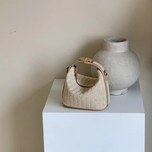 Korean Style Straw Handbag Women's Summer Bag