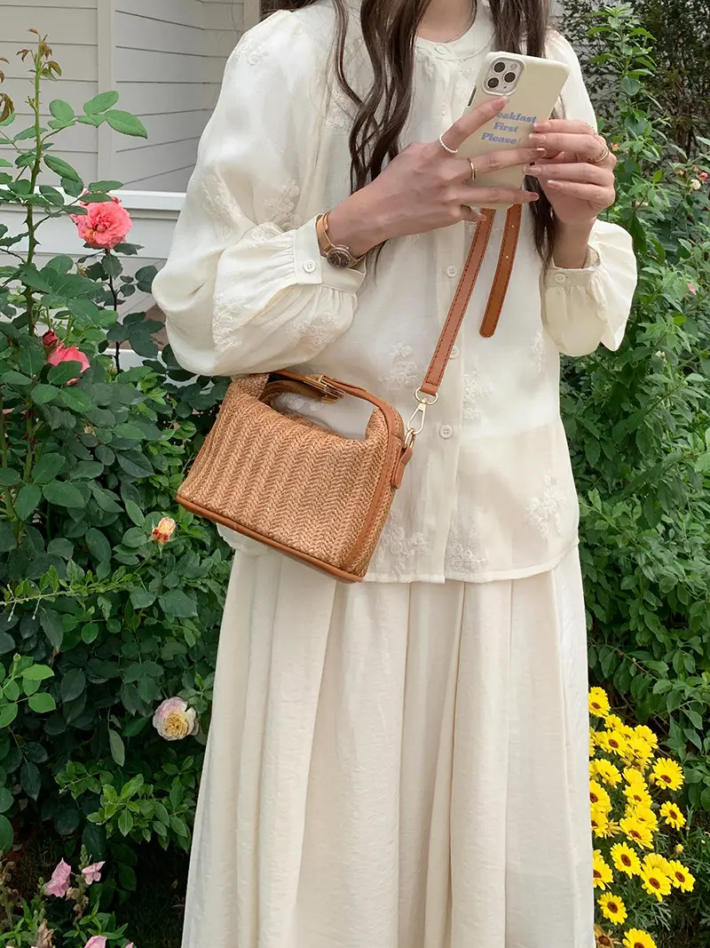 Korean Style Straw Handbag Women's Summer Bag — feature 10