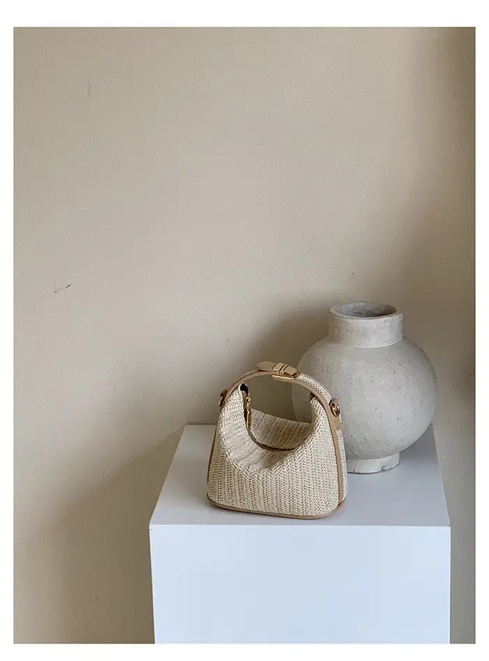 Korean Style Straw Handbag Women's Summer Bag — feature 3