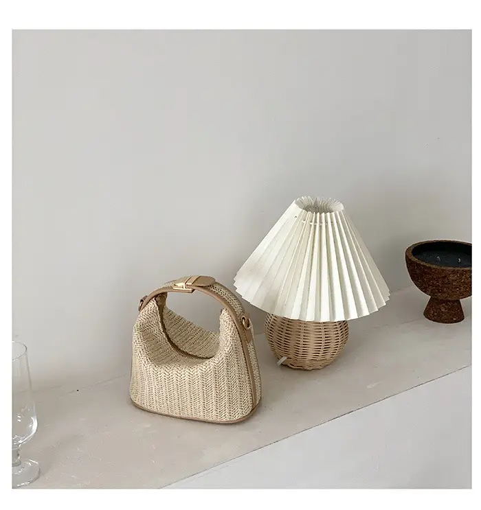 Korean Style Straw Handbag Women's Summer Bag — feature 5