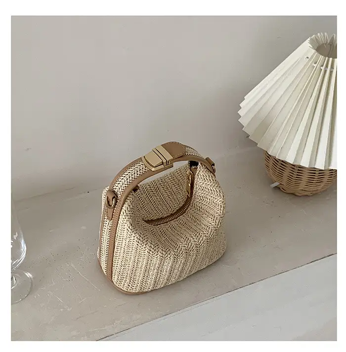 Korean Style Straw Handbag Women's Summer Bag — feature 6