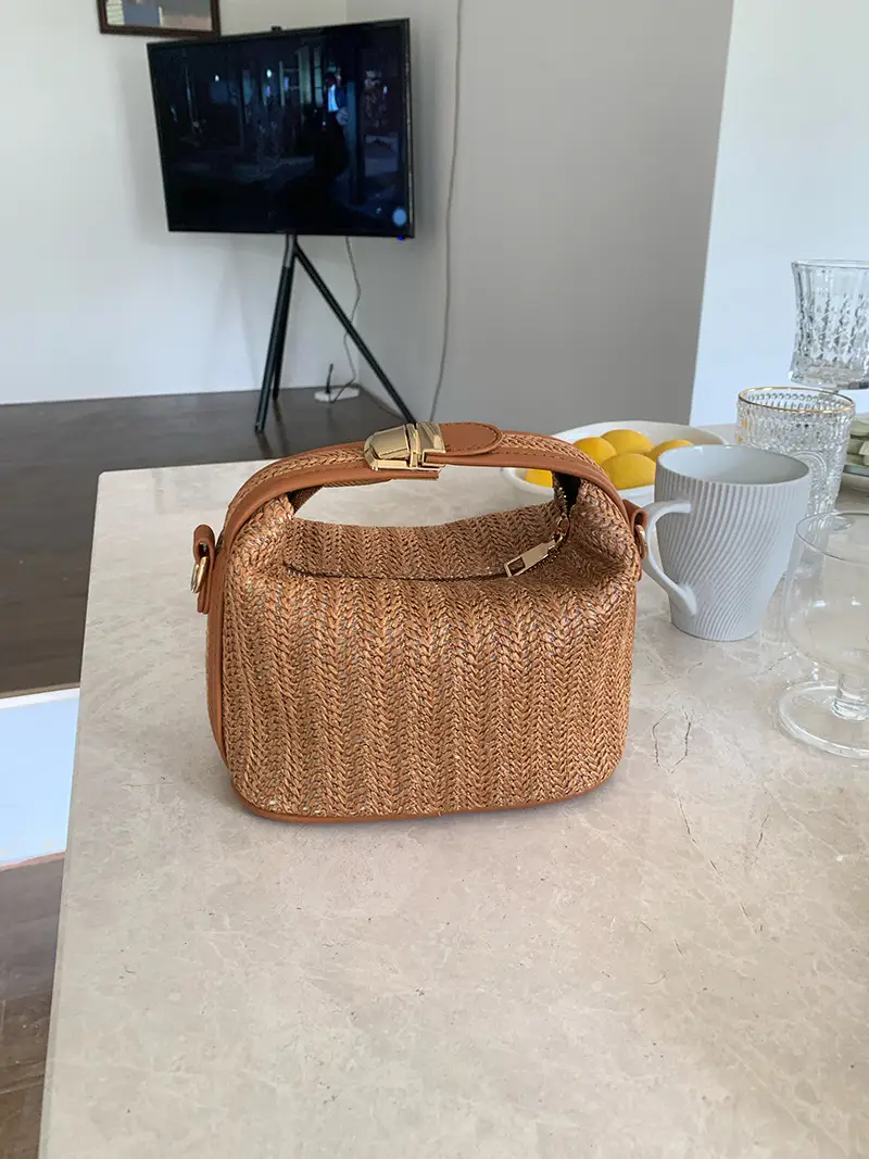 Korean Style Straw Handbag Women's Summer Bag — feature 7