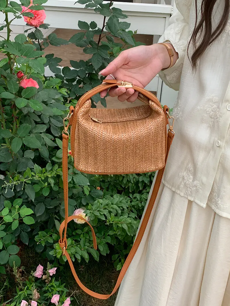 Korean Style Straw Handbag Women's Summer Bag — feature 8