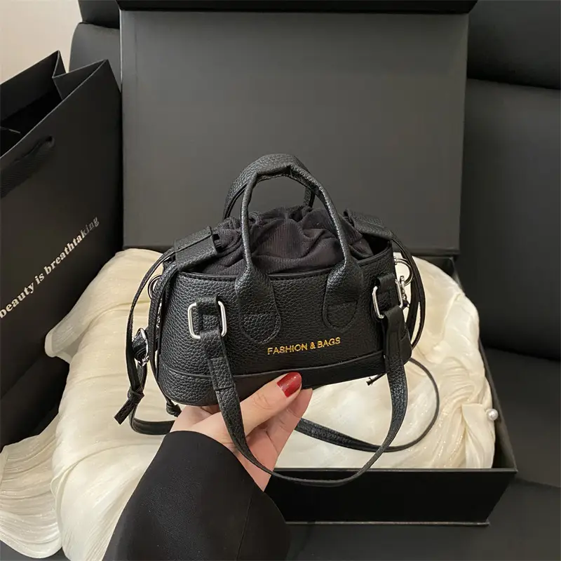 White Vintage Mini Crossbody Bag for Women 2025 - Image 6