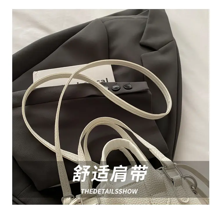 White Vintage Mini Crossbody Bag for Women 2025 — feature 5