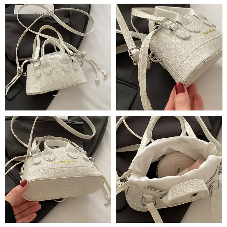 White Vintage Mini Crossbody Bag for Women 2025 — feature 7