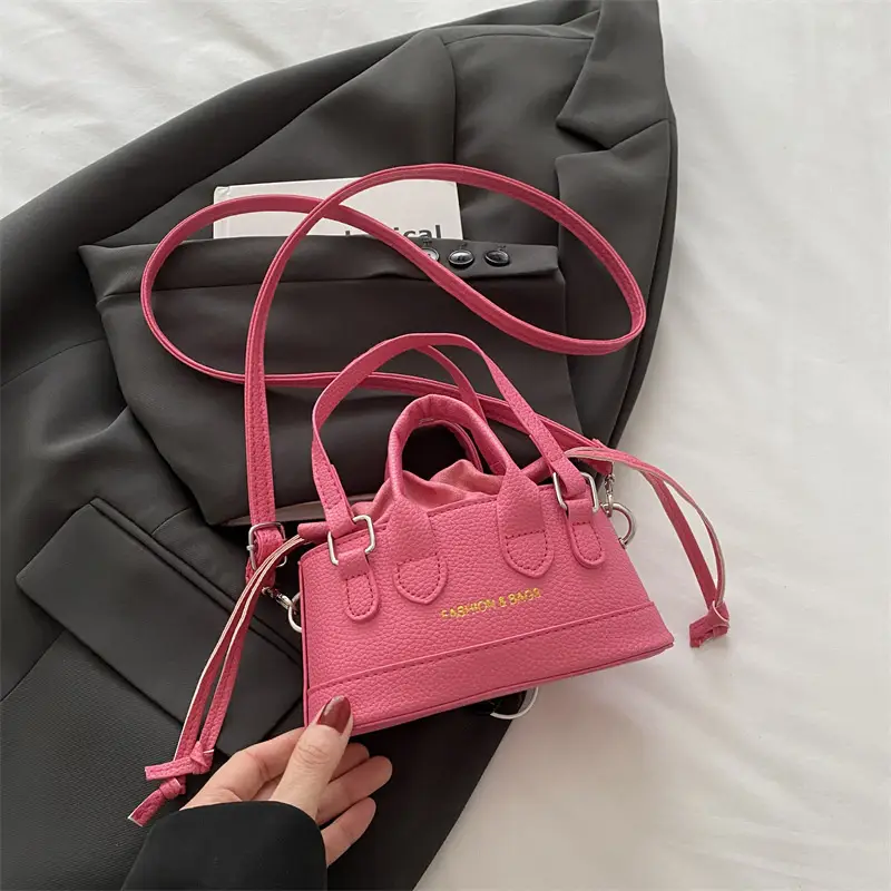 White Vintage Mini Crossbody Bag for Women 2025 - Image 3