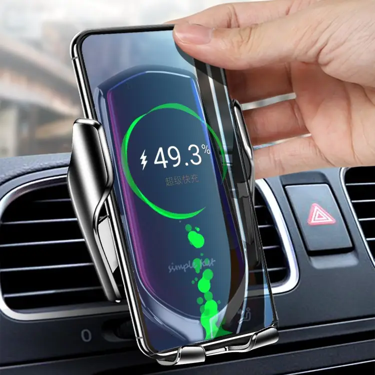 Smart Sensor Wireless Car Phone Holder Magnetic Fast Charging Anti-Shake - Image 8
