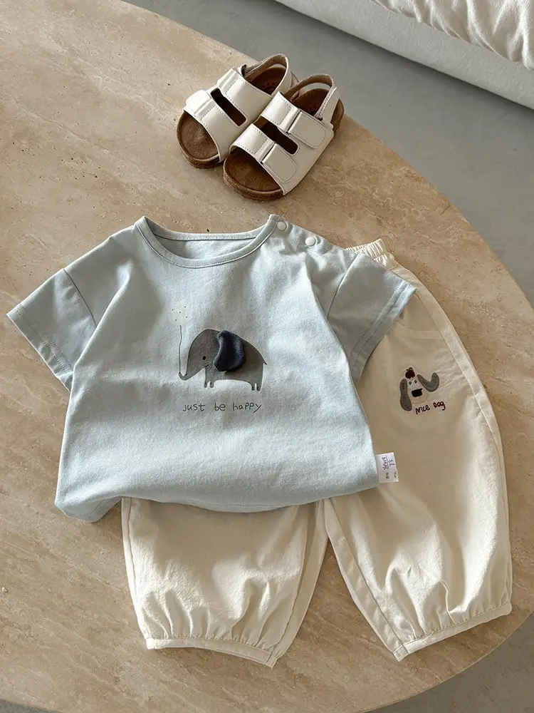 Baby T-Shirt Cartoon Print Summer Wear Boys 2026 - Image 4