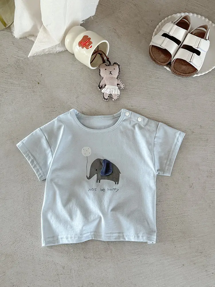 Baby T-Shirt Cartoon Print Summer Wear Boys 2026 - Image 5