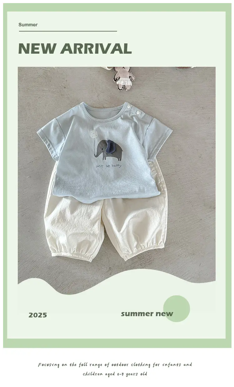 Baby T-Shirt Cartoon Print Summer Wear Boys 2026 — feature 6