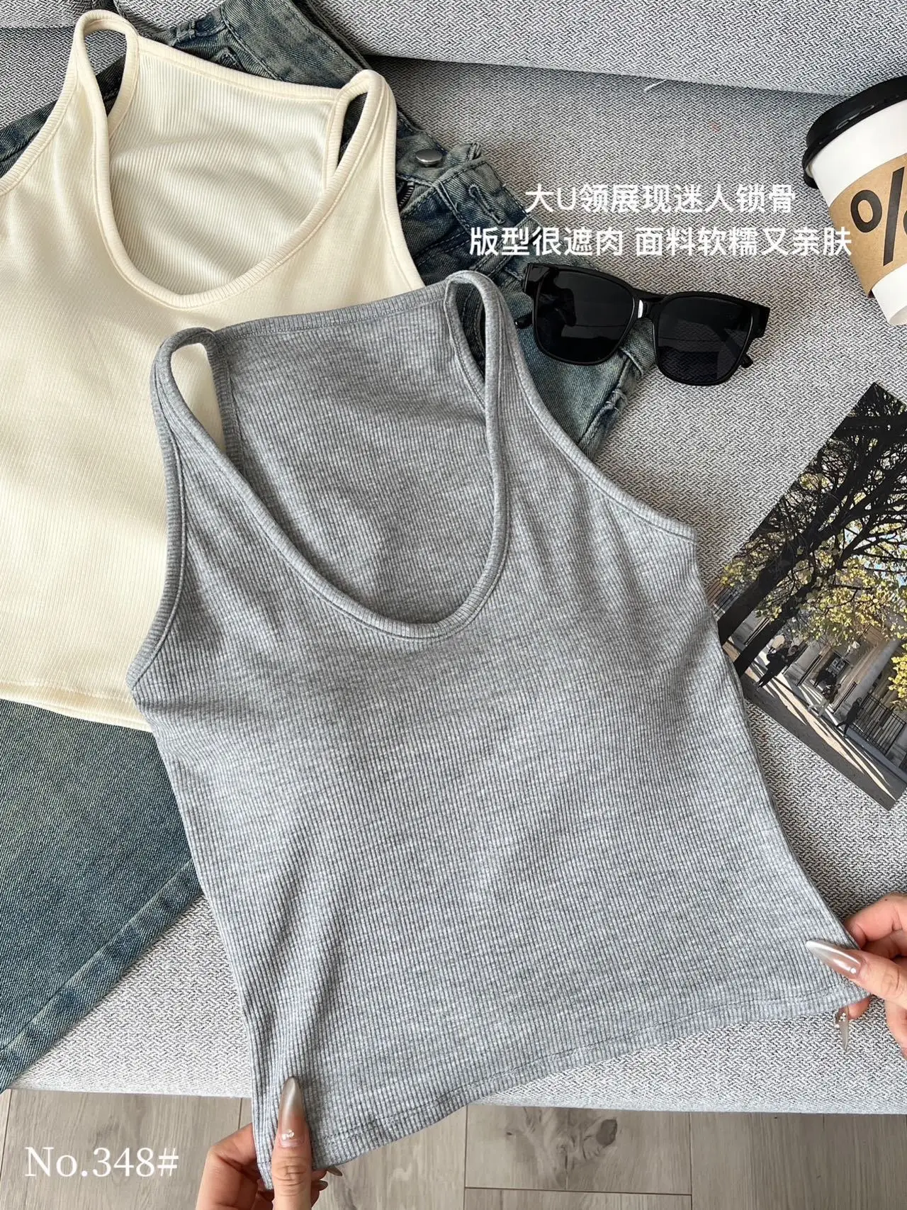 2025 Hot Girl Halterneck Vest for Women Slim Sleeveless Top — feature 12