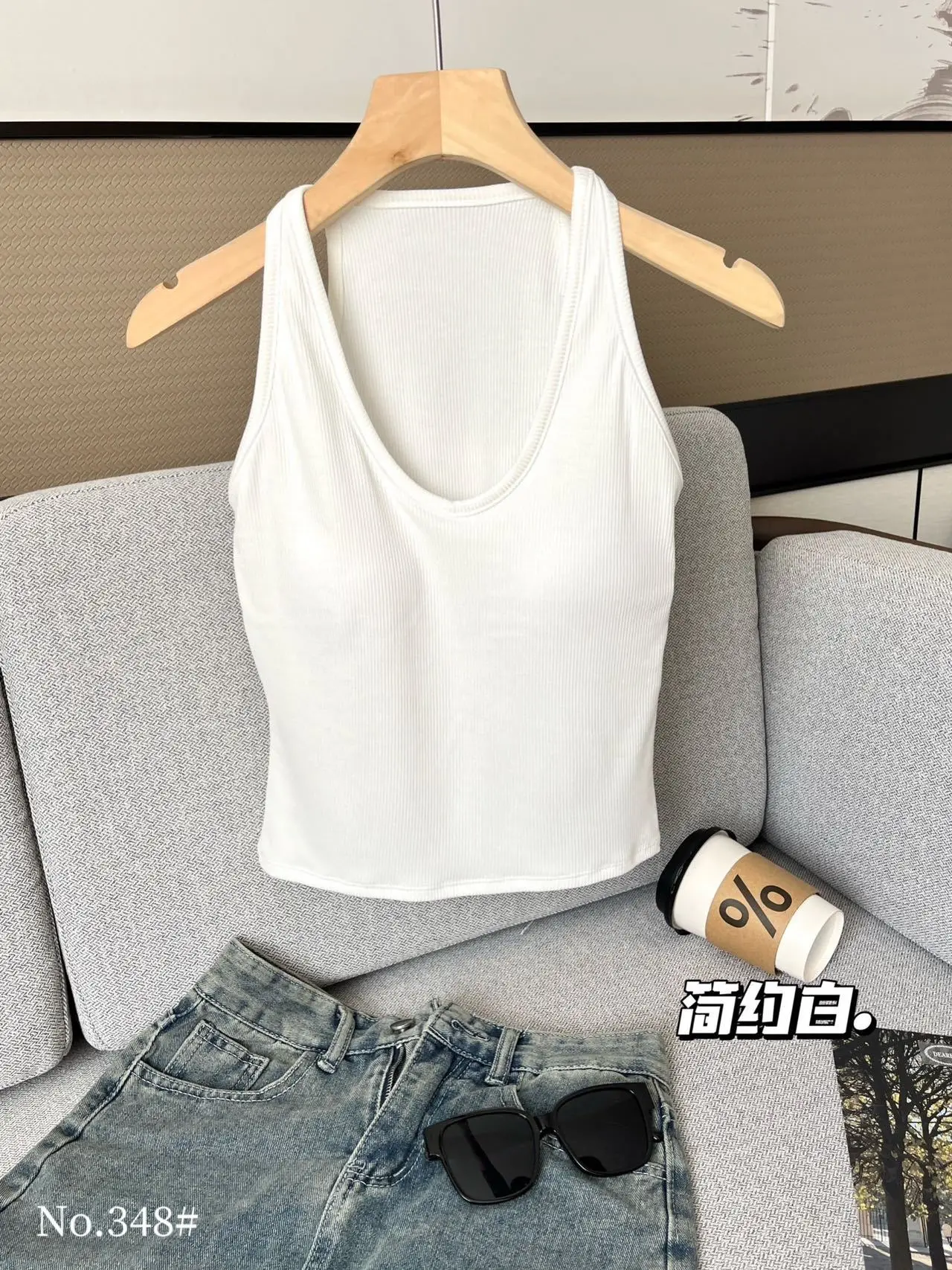 2025 Hot Girl Halterneck Vest for Women Slim Sleeveless Top — feature 15