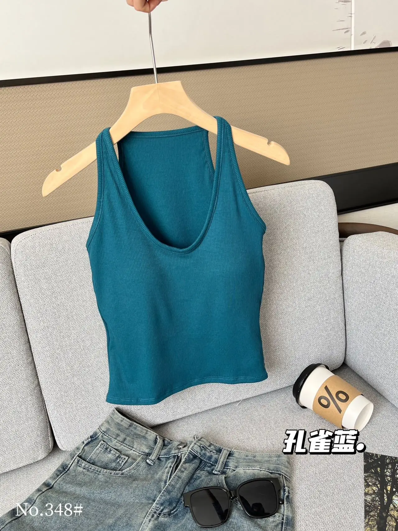 2025 Hot Girl Halterneck Vest for Women Slim Sleeveless Top — feature 16