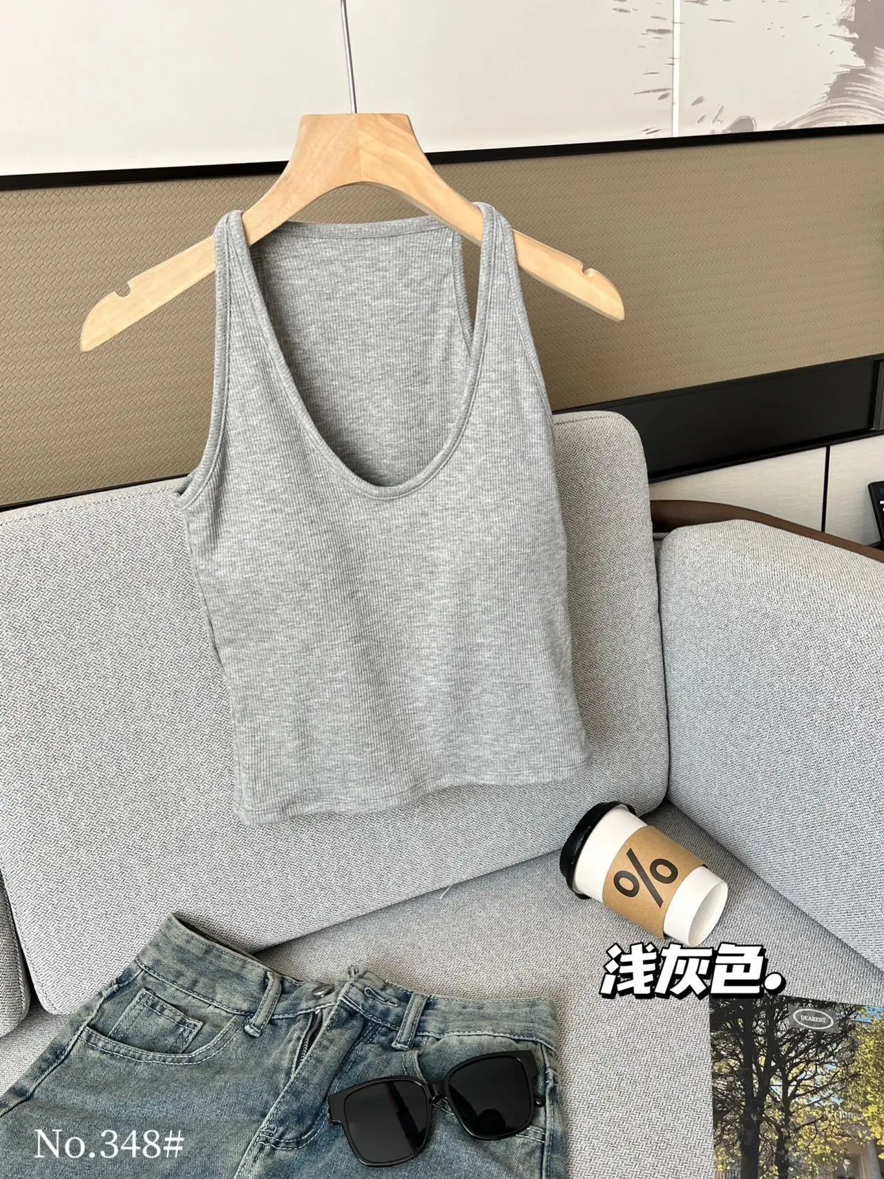 2025 Hot Girl Halterneck Vest for Women Slim Sleeveless Top — feature 20