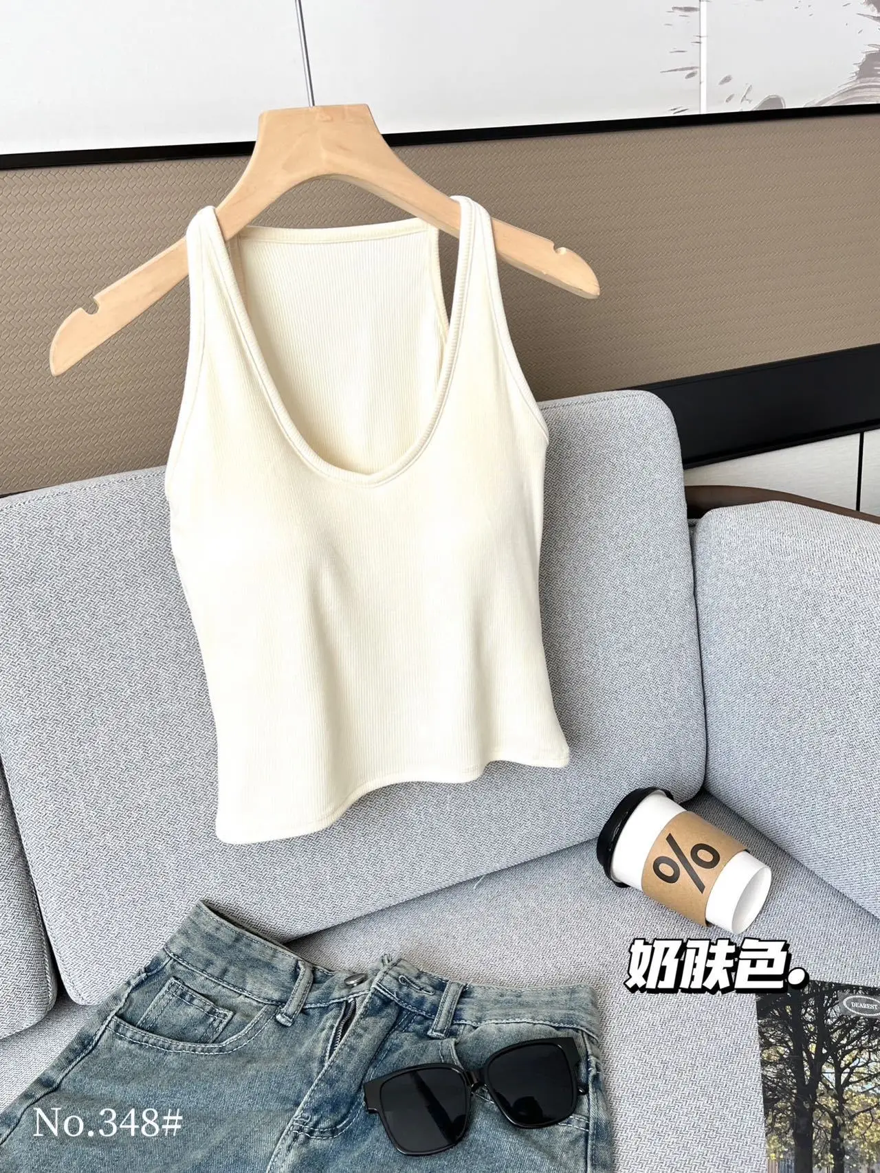 2025 Hot Girl Halterneck Vest for Women Slim Sleeveless Top — feature 21