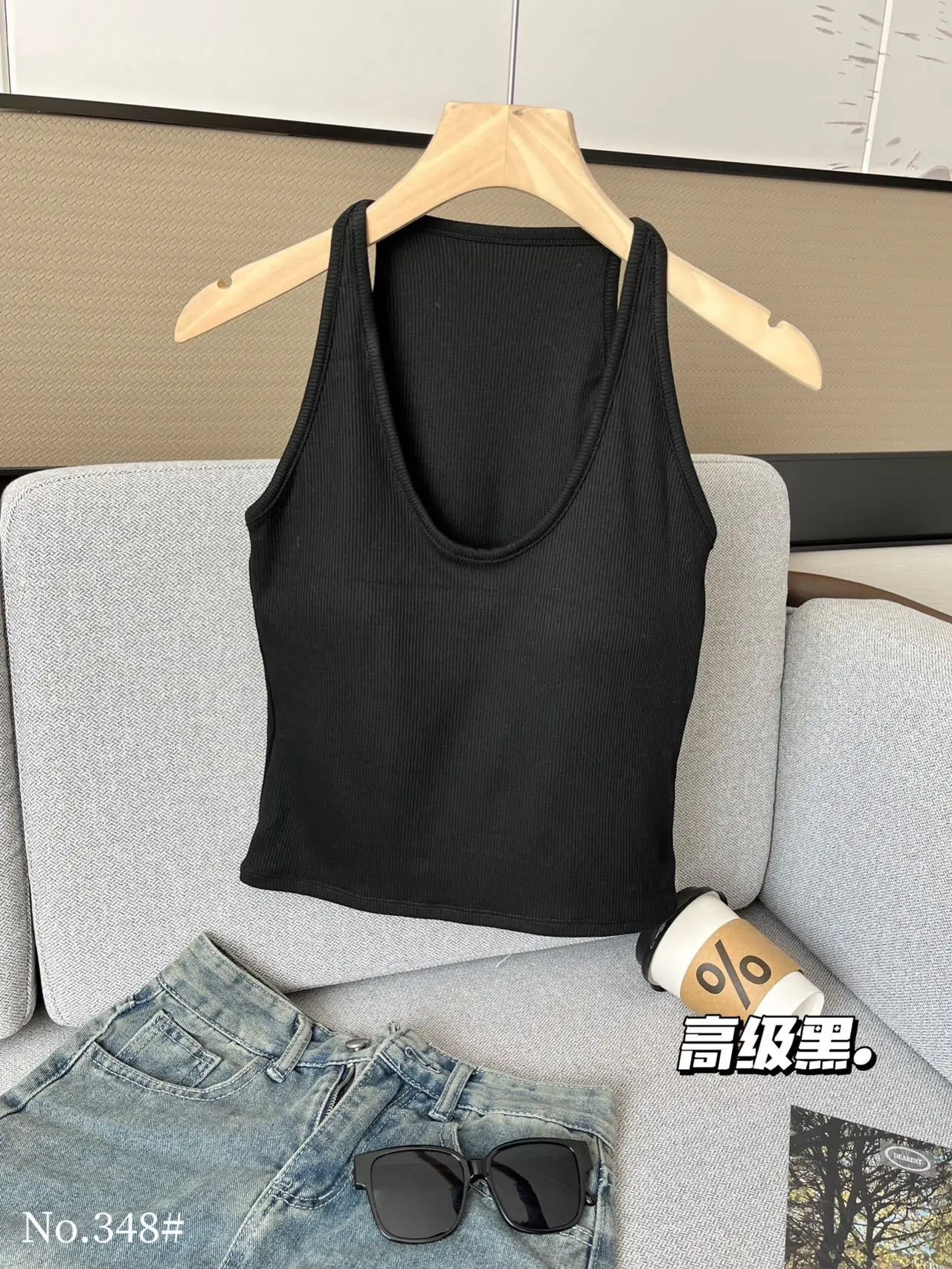 2025 Hot Girl Halterneck Vest for Women Slim Sleeveless Top - Image 7