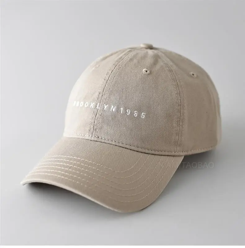 Brown Embroidered Baseball Cap for Men Women — feature 1