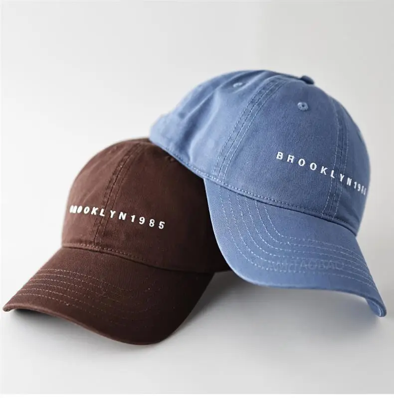 Brown Embroidered Baseball Cap for Men Women — feature 14