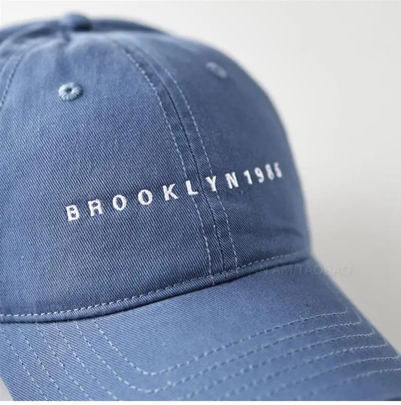 Brown Embroidered Baseball Cap for Men Women — feature 15