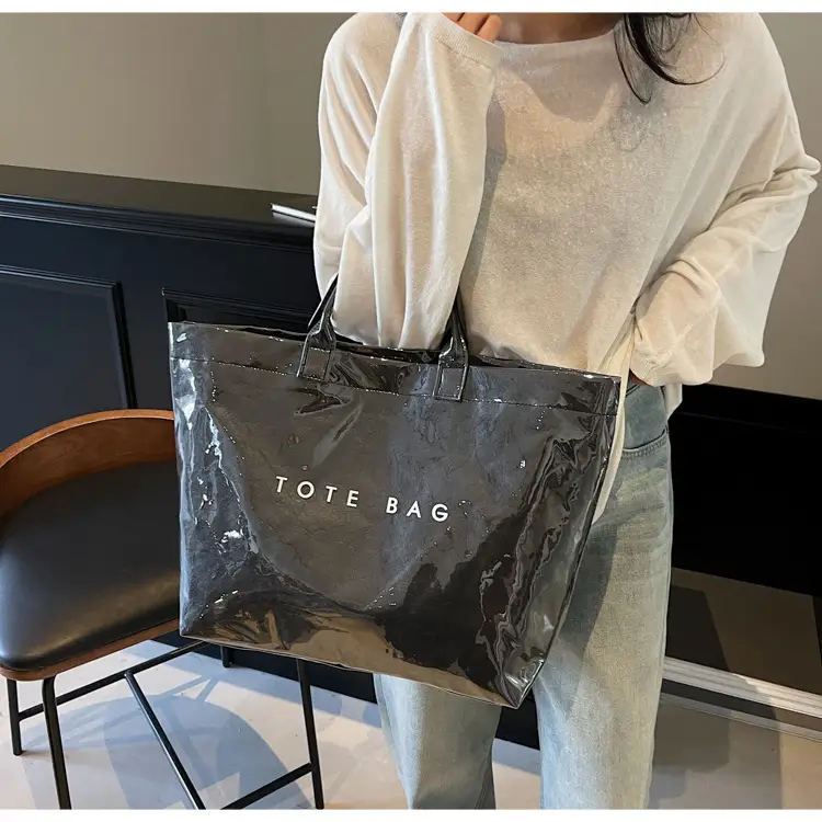Vintage Brown Large Capacity Tote Bag for Women — feature 14