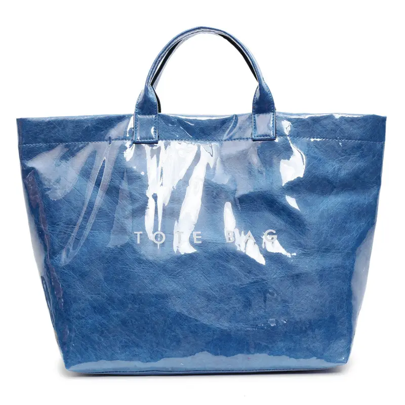 Vintage Brown Large Capacity Tote Bag for Women - Image 2