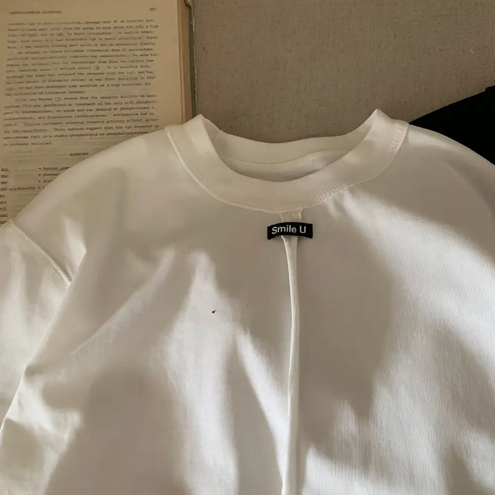 White Loose T-Shirt for Boys Summer 2025 — feature 10