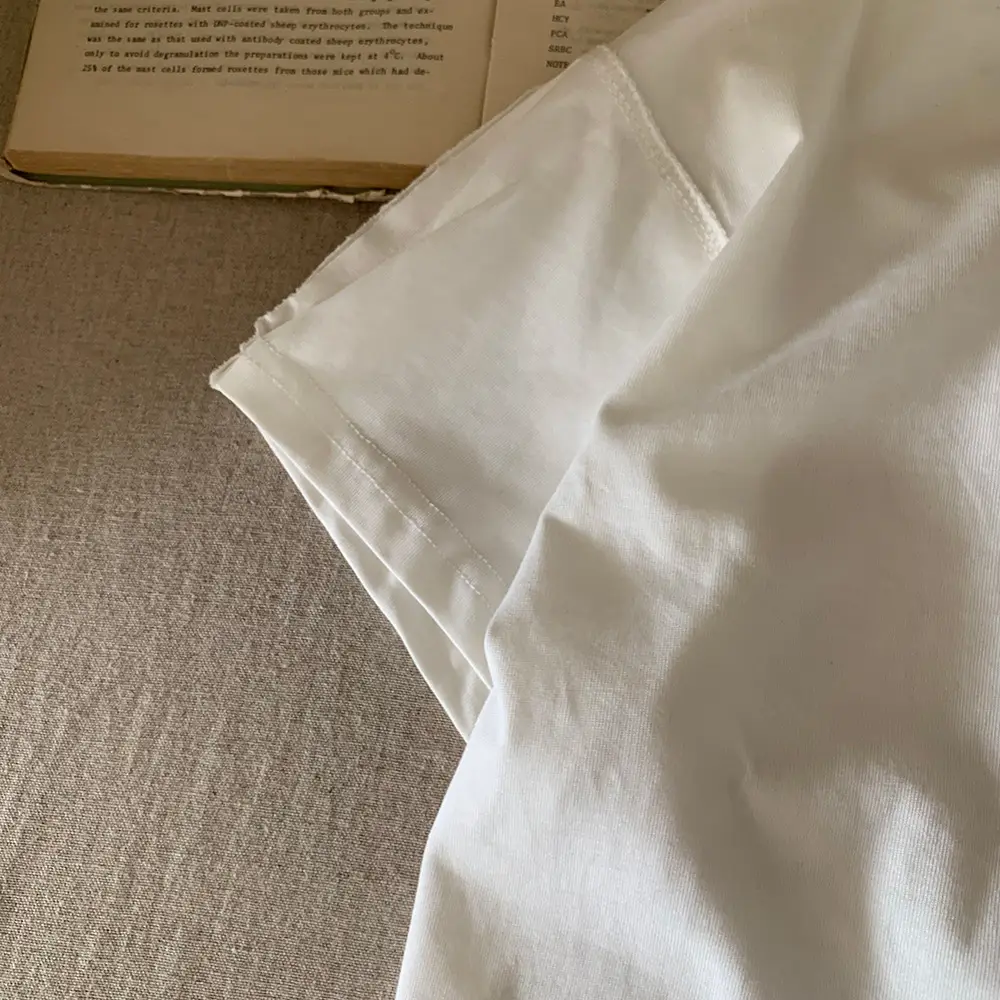 White Loose T-Shirt for Boys Summer 2025 — feature 11