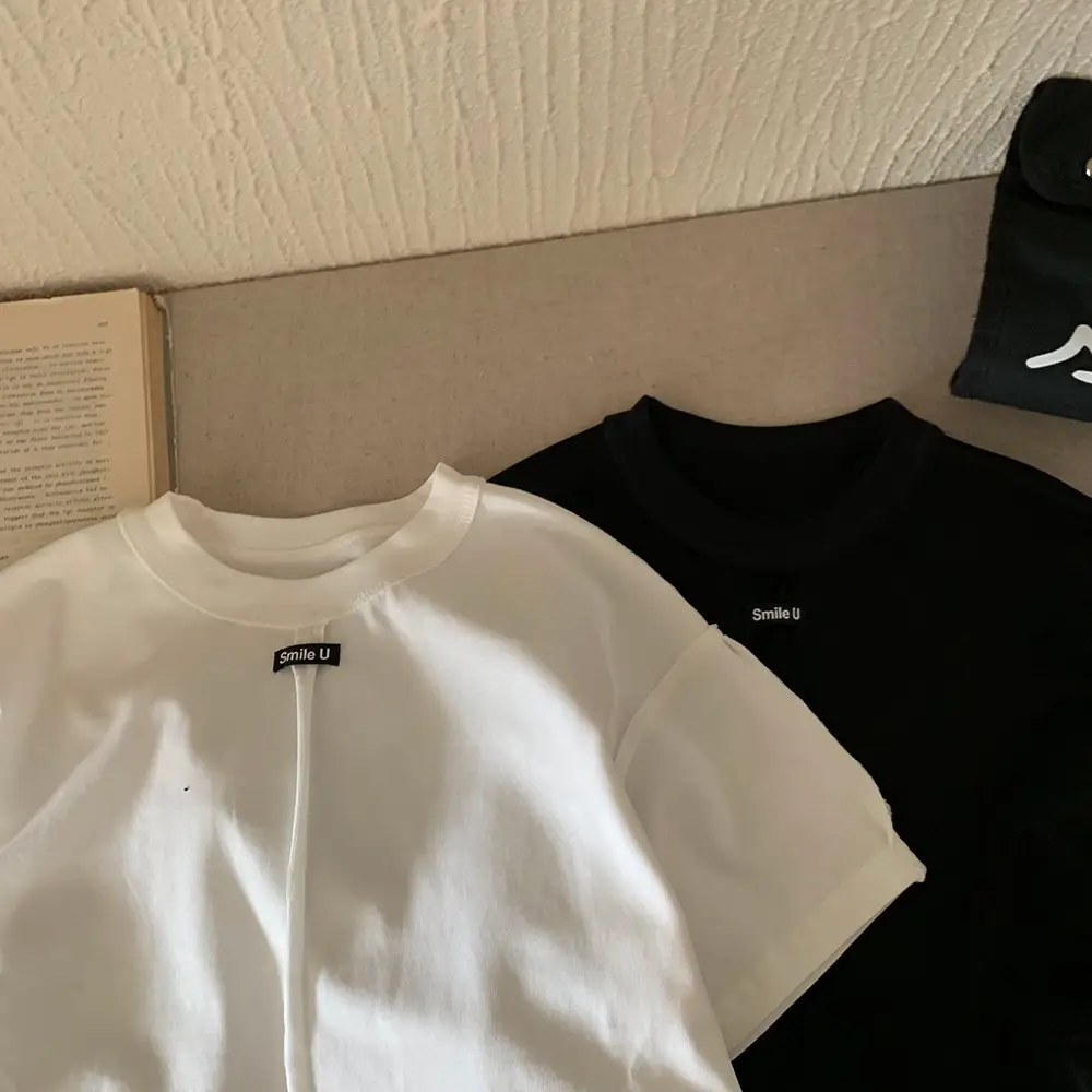 White Loose T-Shirt for Boys Summer 2025 — feature 9